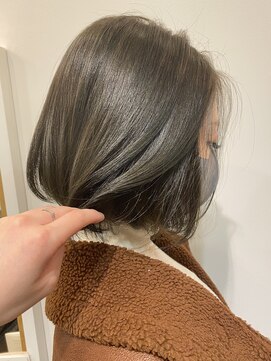 センスヘア(SENSE Hair) ダークグレーアッシュカラー