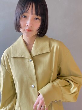 パーク(PARK) 【PARK】ナチュラルミニボブ×束バング