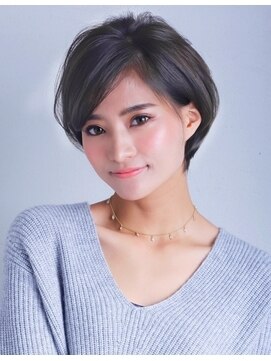 アフロート ギンザ(AFLOAT GINZA) 【小鳥居】シルキーベージュ大人可愛いボブショート前上がりボブ