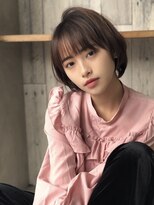 ヘアーアンドメイク エイダ(hair&make eida)&nbsp;くびれヘア大人かわいいボブ　神保町