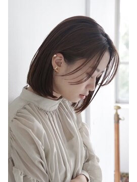 エヌ トーキョー(enu TOKYO) まとまる艶髪で大人のわたしへ ストレートボブ