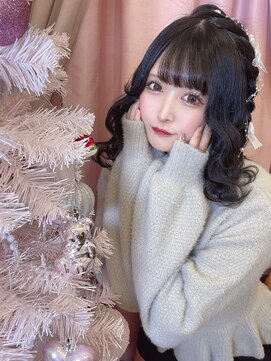 グルーヴ グルーヴ フェエリー(groove groove feerie) まおりんのみたらしパールスペシャル 新宿歌舞伎町ヘアセット