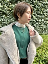 ジアン バイ ミルボン NU茶屋町+(GIEN by milbon)&nbsp;前髪伸ばしかけでも可愛い！？似合わせショート！@田中俊成