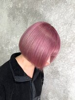 ニノ(nino) 【NINO】ピンク×ショートボブ