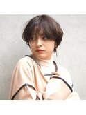 atelier.fem ラフなマニッシュショートパーマ