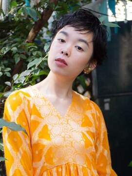 リブロ 三軒茶屋(LIBRO) レトロ×ベリーショートヘア