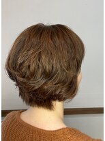 美容室 M&nbsp;ふわくしゅ前さがりボブ