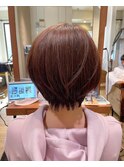 西梅田/ボブ/グレーベージュ/白髪ぼかし【Attirer飯田裕之】