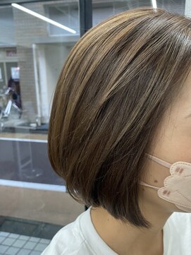 カラーラバー 学芸大学(COLOR LOVER) イルミナフルカラー&Aujuaトリートメント　艶感/20代30代40代