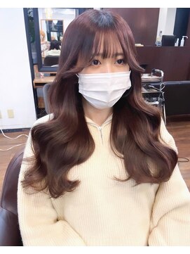 リコバイアフロート(riko by afloat) ミルクチョコレート/韓国ヘア/顔まわりカット/サイドバング