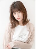 【くびれボブ×ナチュラル可愛い】