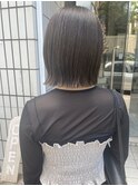 ぱつっとボブ