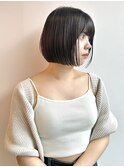 【wixy mimi/栄 矢場町/KOU】ぱつっとボブ/ミニボブ