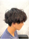 初パーマでもラフさが欲しい☆ソフト波巻きスパイラル