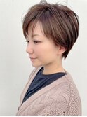 大人可愛いショート/30代40代50代