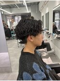 【メンズ】波巻きスパイラルパーマ