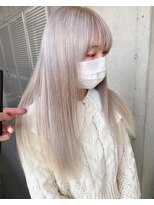 ガルボ ヘアー(garbo hair) #ガルボ#ハイトーン#エクステ#ブリーチ#プルエクステ#10代#20代