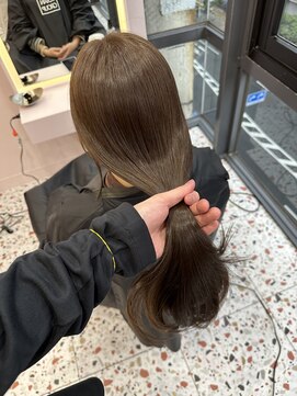 ボタン シブヤ(VOTAN SHIBUYA) 韓国ヘア/艶感カラー/透け感カラー/透明感カラー