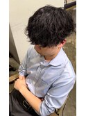 強めシャドウパーマ