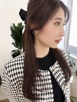 ピープスアンドスー 表参道 渋谷(Peeps&Suu.) ラベンダーブラウン/髪質改善/髪質再生/ヘアセット