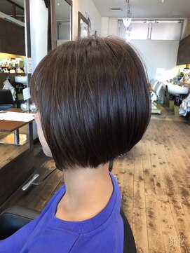 インディゴブルー 東金店(INDIGO BLUE) 前下がりボブ