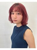 カラーを楽しむ外ハネボブ