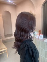 トリコ 柏(tricot) ロングレイヤー　大人ショコラボルドー