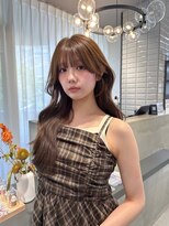 リリー(Lilley)&nbsp;松岡宏海韓国ヘア/韓国風ヘア/顔まわり/レイヤー/前髪/天神/当日