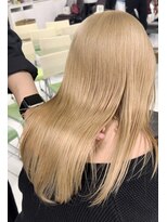 ネオリーブサイン 大森店(Neolive sign) ケアブリーチ×2回　ブロンドベージュ　【大森】