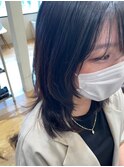ミルクティーベージュダブルカラーケアブリーチインナーカラー