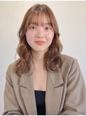 【unami】くるんっと大きめウェーブ　澤田　杏奈