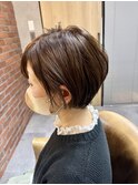 丸みショート