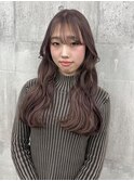 ほんのりラベンダーブラウン