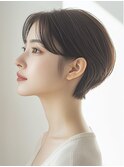 小顔ショート#ショート#ボブ#30代#40代