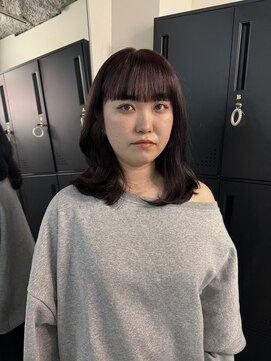 アフィナー 新宿(Afinar) ワイドバング×ミディアムレイヤー