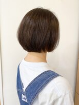 モリオ フロム ロンドン 成増店&nbsp;【morio成増/一戸】大人かわいいひし形ボブ前髪無し