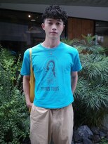 オムズ(OM's)&nbsp;メンズパーマツイストスパイラルスペインカールシャドウパーマ