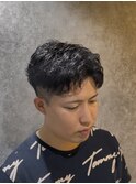メンズワンカールパーマ