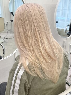 ミーム 原宿 表参道(meme) !ダブルカラーハイトーンケアブリーチデザインカラー#原宿