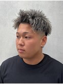 パイルツイスト×ホワイトハイライト