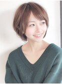 ウルフレイヤーワイドバングレイヤーショートレイヤーボブ