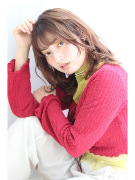 アルベロ(albero) ミディアムレイヤー×ニュアンスカラー×小顔ヘア×20代30代40代