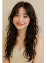 ザシェノンアオヤマ(THE CHAINON AOYAMA)&nbsp;【コテ巻き風パーマ】/渋谷/青山/表参道/韓国レイヤー