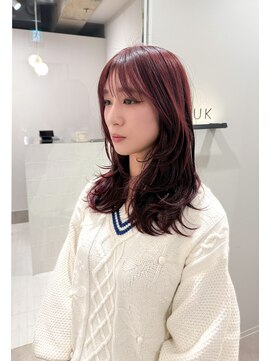 SYUK kazu 【高円寺 顔まわりカット 髪質改善 ハイライト 】