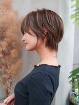 ギークス(GEEKS) 【GEEKS渋谷】ナチュラルショートウルフ/20代30代/冬カラー/小顔