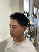 キューカンバー(CUCUMBER)&nbsp;メンズ【スパイキーショート×テーパーフェード】