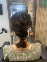 ヘアーメロウ hairmellow&nbsp;ボブ編み下ろし