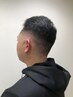 【バーバースタイル】メンズカット（スキンフェードカット） ￥7700【barber】