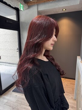 エイト 金沢店(EIGHT kanazawa) 【EIGHT金沢】お客様スタイル_ブリーチなしカラー_【多河】