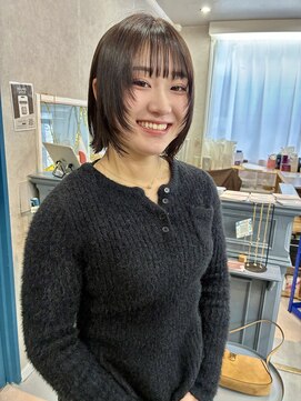 リ ランド(RE:LAND) 顔周りレイヤー/小顔カット/レイヤーボブ/恵庭美容室